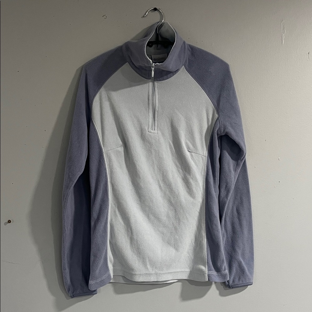 Columbia Cozy Blue Women's Quarter-Zip Sweatshirt XS